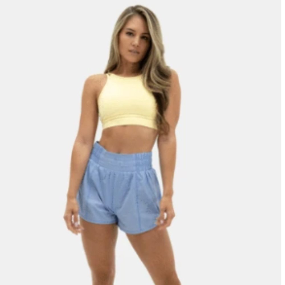 NWT Balance Athletica - Breeze Shorts - Sky Blue
